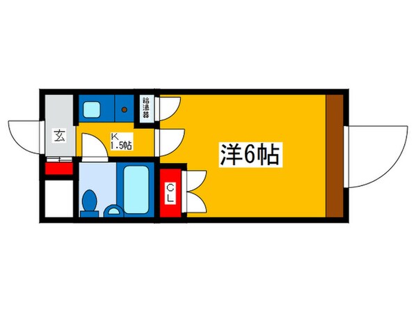 ダイニチ館Ｆ31番館の物件間取画像